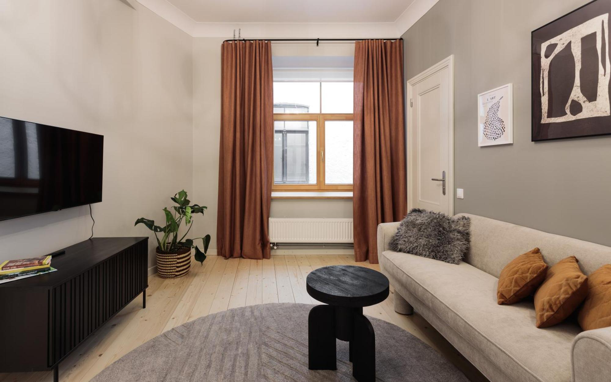 Centra Nams - Center Apartments Cēsis 객실 사진