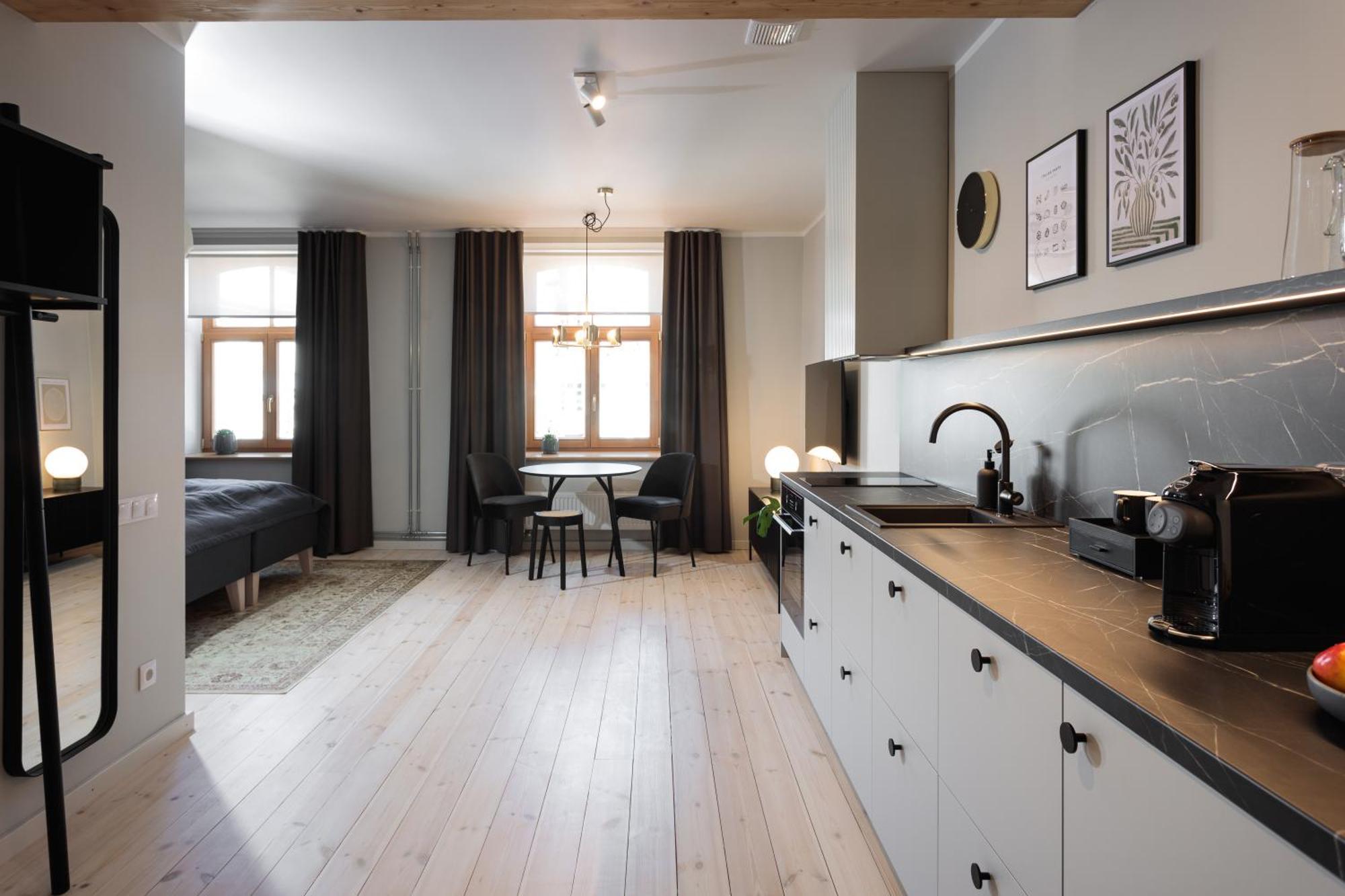 Centra Nams - Center Apartments Cēsis 객실 사진