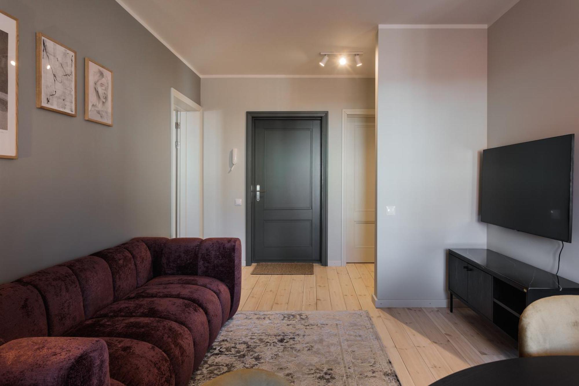Centra Nams - Center Apartments Cēsis 객실 사진